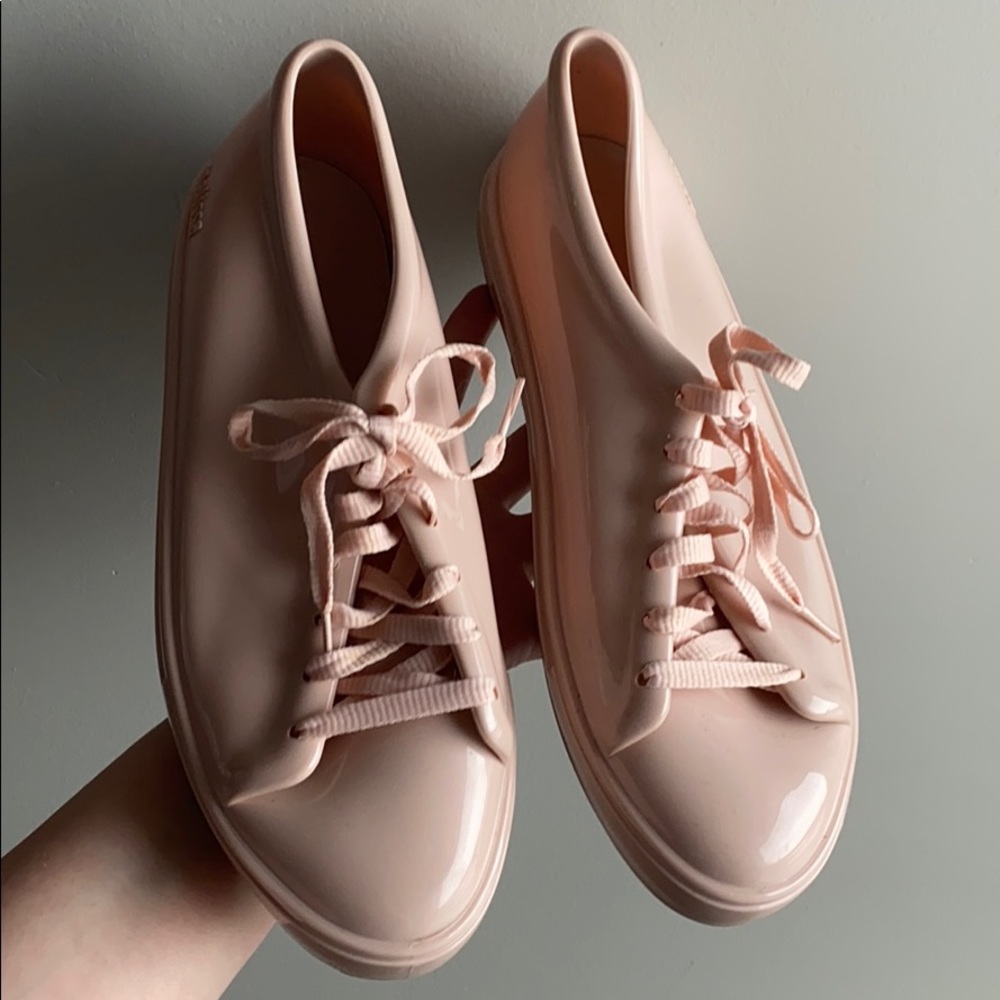 Melissa pink fashion scented sneakers size 10